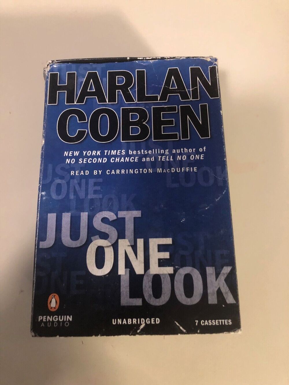 Harlan Coben Just One Look Audiobook 7 Cassettes Unabridged 11 hours